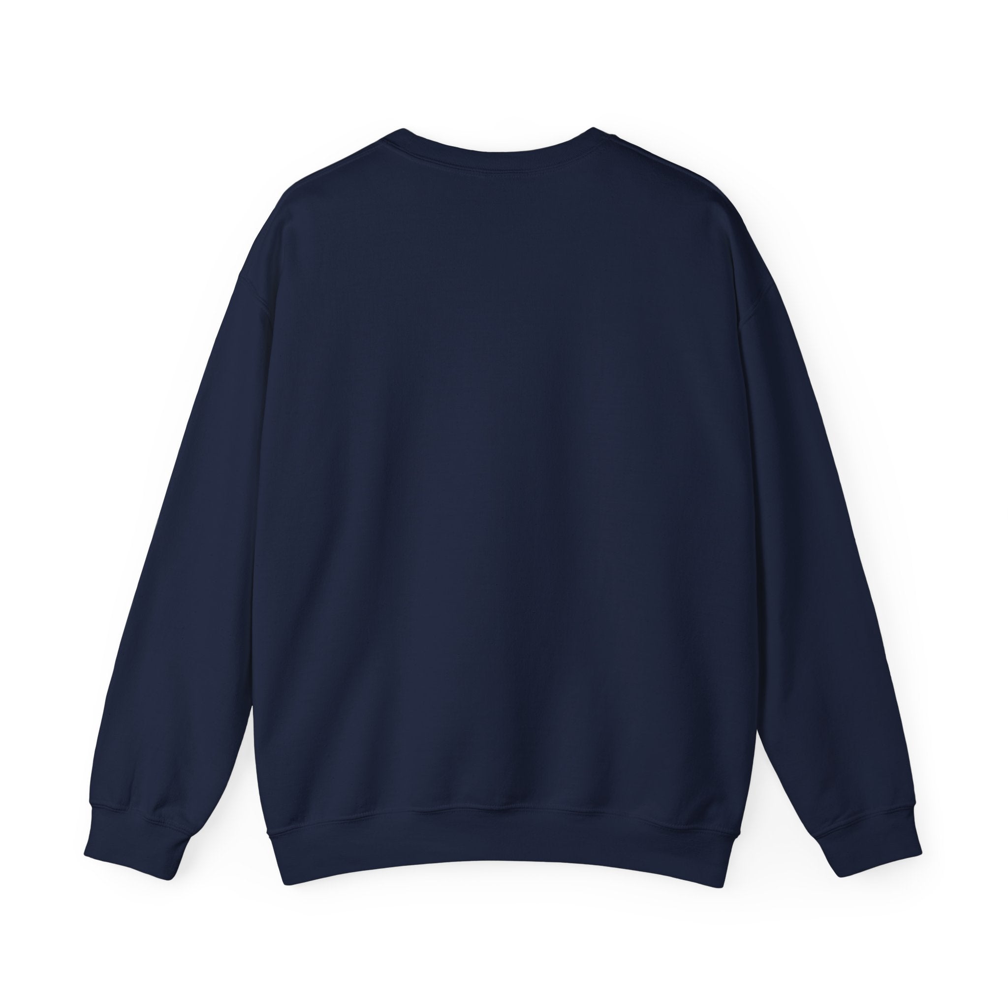 Crewneck Sweatshirt — "Speak Less, Do More - Gold" Minimalist Motivational Pullover