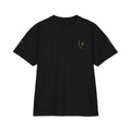 Logo Lucispex T-Shirt — Minimal Black Chest & Sleeve Branding