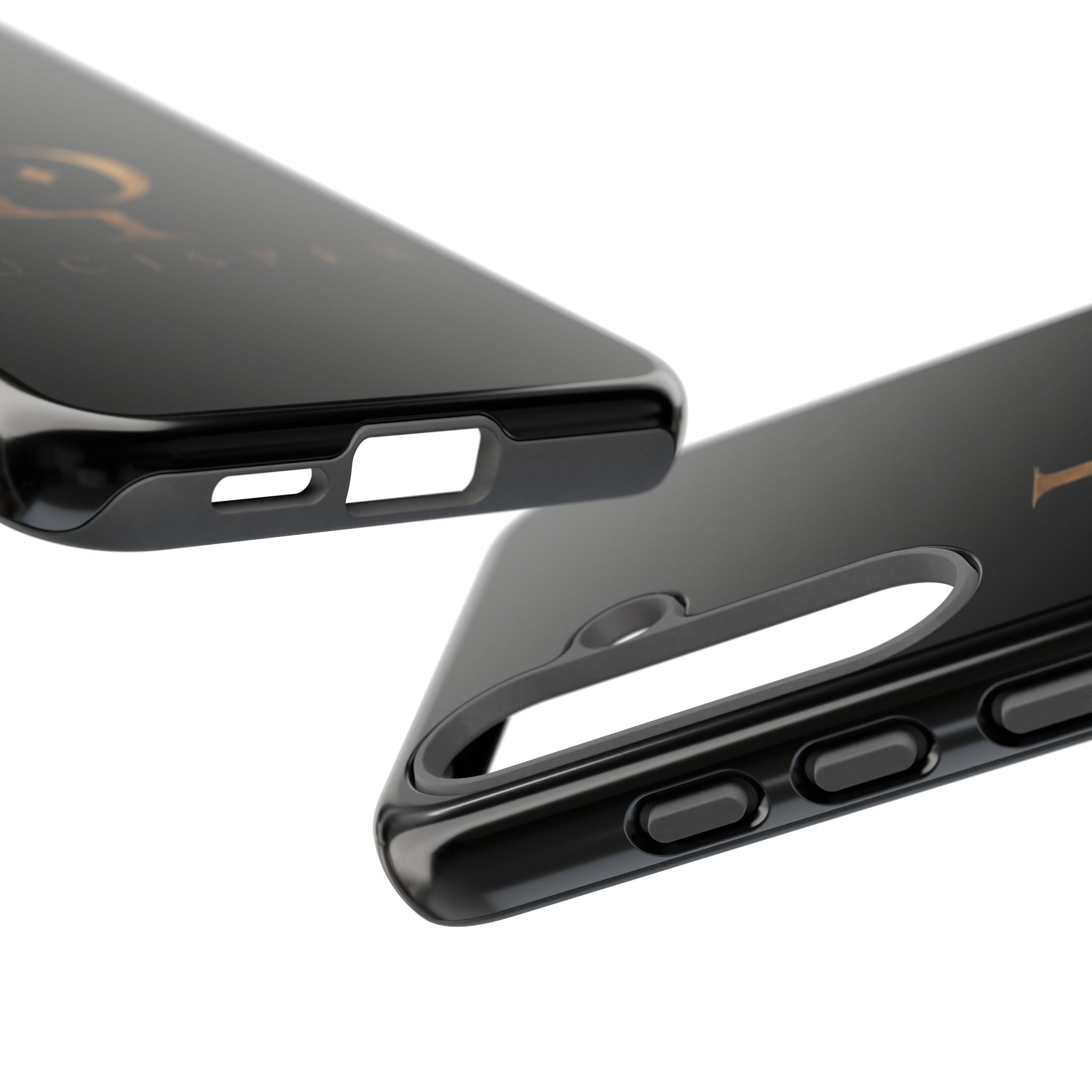 Phone Case — Black Lucispex Logo Tough Protective Case