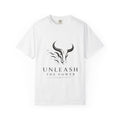 Unleash The Power T-Shirt — Bull Logo Motivational Graphic Tee