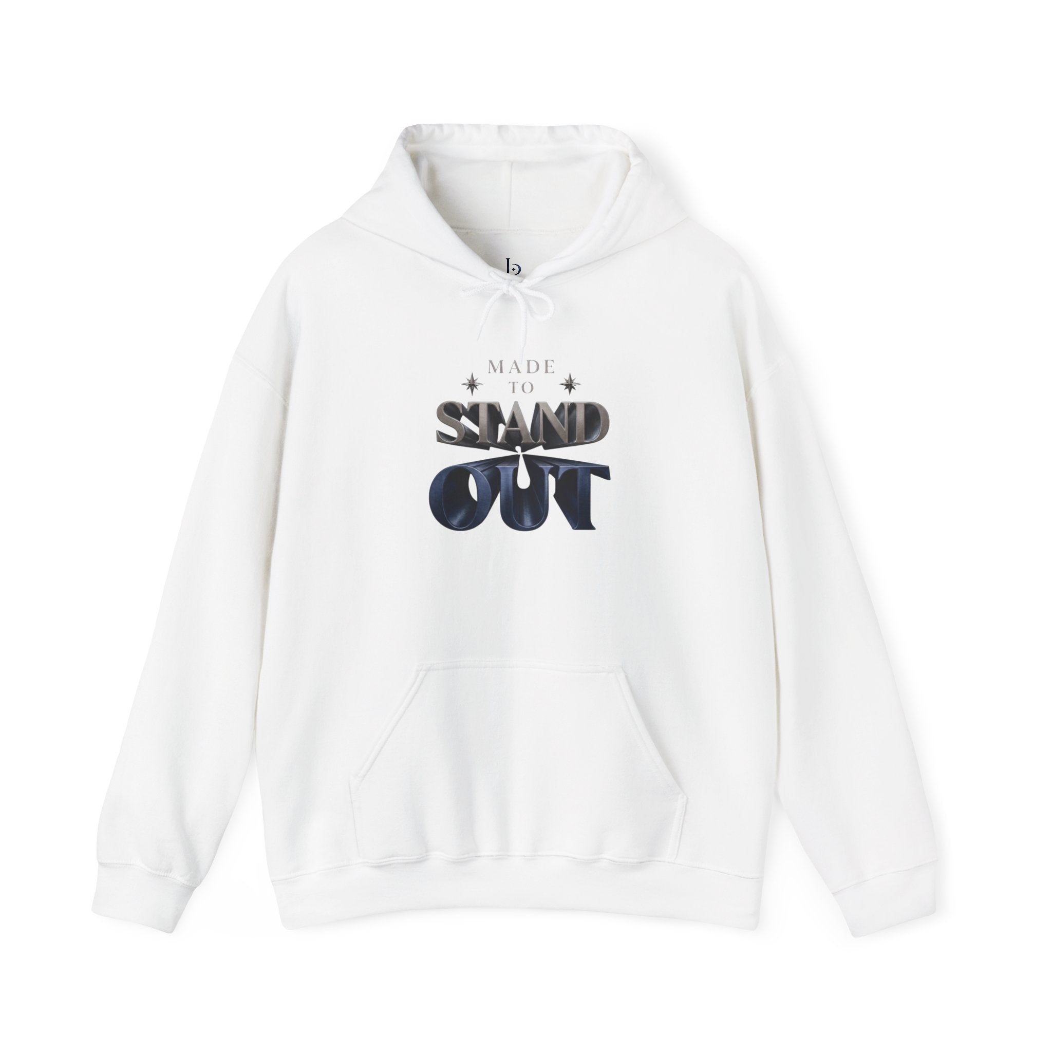 Made To Stand Out - Silver Hoodie — Graphic Pullover