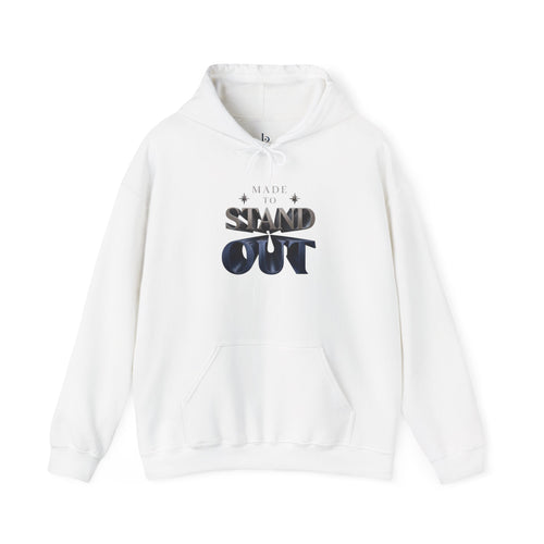 Made To Stand Out - Silver Hoodie — Graphic Pullover
