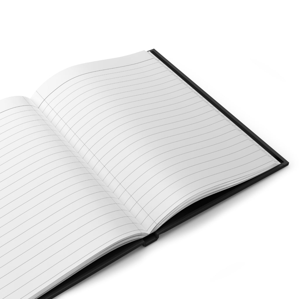 Lucispex Gold Logo Hardcover Journal — Elegant Matte Notebook for Notes & Planning