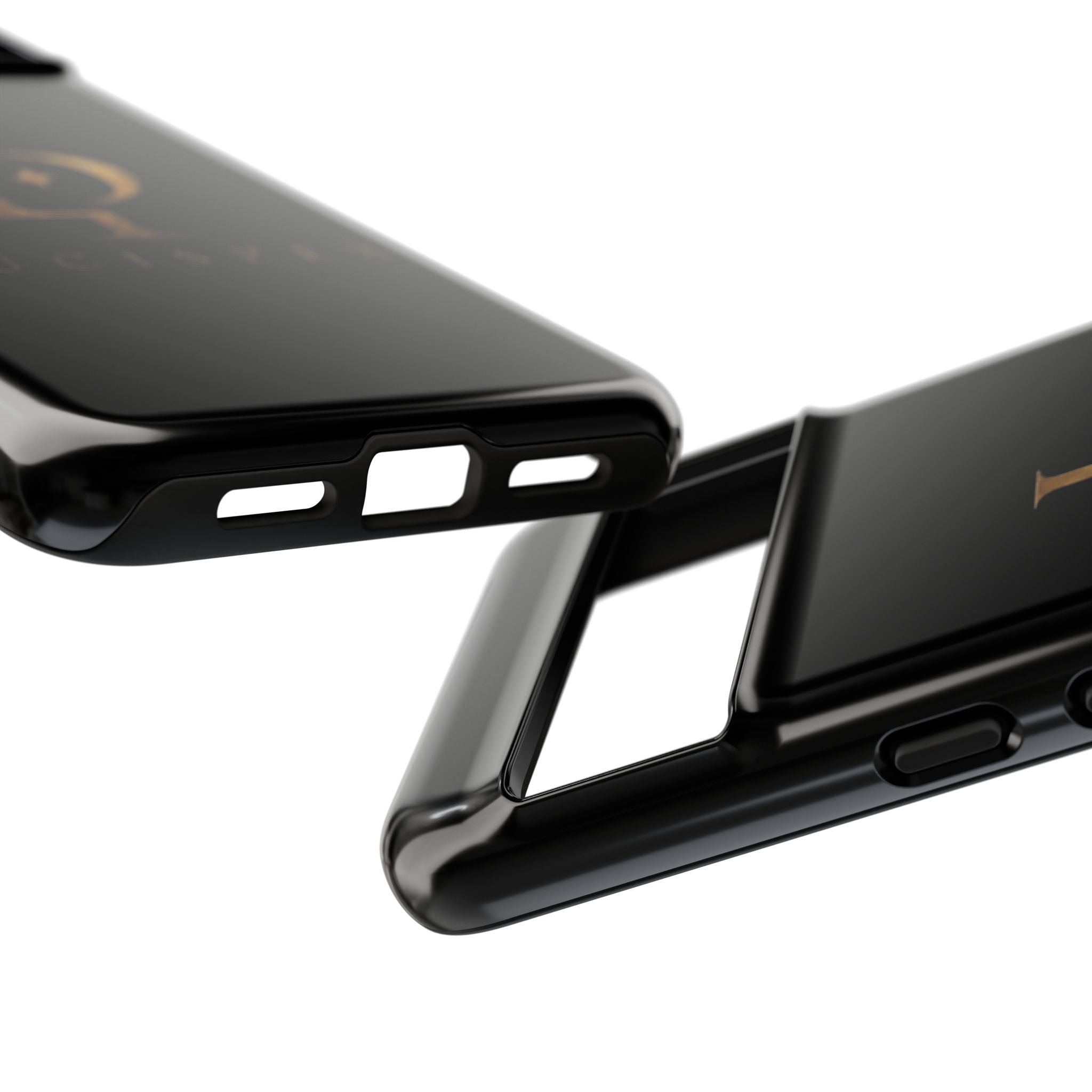 Phone Case — Black Lucispex Logo Tough Protective Case