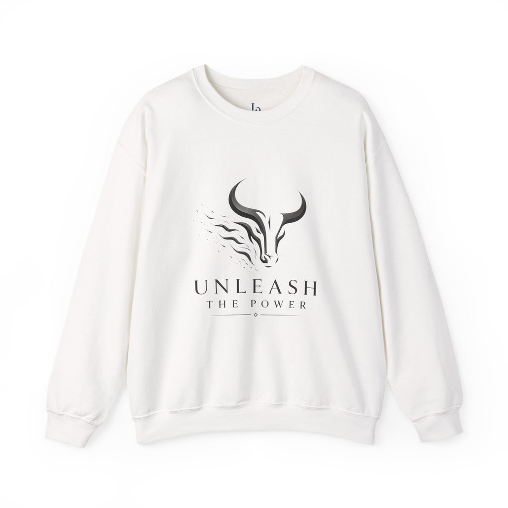 Unleash the Power Bull Crewneck Sweatshirt